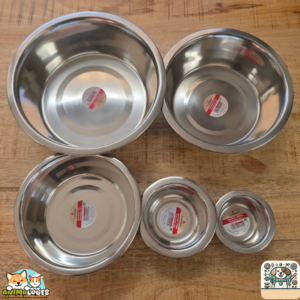 gamelle Baldwin Flamingo inox argent chien chat