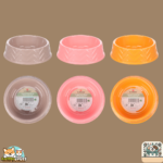 gamelle Wavy Flamingo ronde pour chien et chat