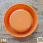 gamelle Wavy orange Flamingo ronde pour chien et chat