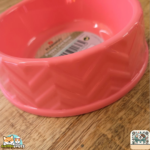 gamelle Wavy rose Flamingo ronde pour chien et chat