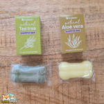 barre de shampoing Natural Aloe Vera ou tea tree Flamingo chien