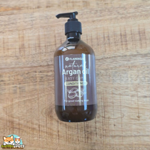 après shampoing Natural huile d'argan Flamingo pour chien