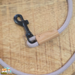 laisse chiot Malibu taupe Flamingo en nylon recyclé