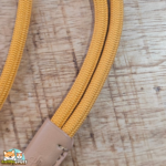 laisse chiot Malibu ocre Flamingo en nylon recyclé