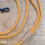 laisse chiot Malibu ocre Flamingo en nylon recyclé