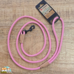 laisse chiot Malibu rose Flamingo en nylon recyclé