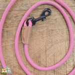 laisse chiot Malibu rose Flamingo en nylon recyclé