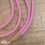 laisse chiot Malibu rose Flamingo en nylon recyclé