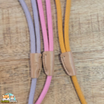 Laisse anti-traction Malibu Taupe Flamingo pour chiot