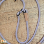 Laisse anti-traction Malibu Taupe Flamingo pour chiot