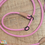 Laisse anti-traction Malibu Taupe Flamingo pour chiot