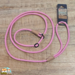 Laisse anti-traction Malibu Taupe Flamingo pour chiot