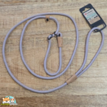 Laisse anti-traction Malibu Taupe Flamingo pour chiot