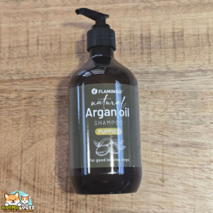 shampoing Natural huile d'argan chiot Flamingo 500 ml
