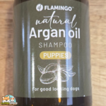 shampoing Natural huile d'argan chiot Flamingo 500 ml