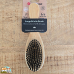 Brosse Flamingo Babu en bambou pour chien et chat à poil court ou long
