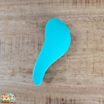 Brosse douce Flamingo Ergo verte et noire pour chien à poils courts ou longs