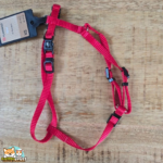 Harnais en H Ziggi Flamingo réglable pour chien, disponible en plusieurs tailles et coloris.