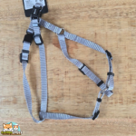 Harnais en H Ziggi Flamingo réglable pour chien, disponible en plusieurs tailles et coloris.