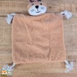 Jouet Flamingo Akra Couverture câlin Chat avec corde Brun pour chien