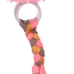 Jouet Flamingo Bunty Anneau Taupe pour chiot