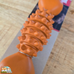 Jouet à mâcher Flamingo Gladiator Os Orange en caoutchouc pour chien