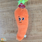 Jouets pour chien Flamingo Helta en forme d’aubergine, de fraise, de maïs et de carotte