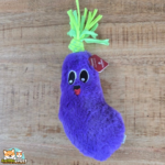 Jouets pour chien Flamingo Helta en forme d’aubergine, de fraise, de maïs et de carotte