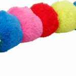 Flamingo Pilato Chenille 103 cm en peluche colorée pour chien