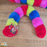 Flamingo Pilato Chenille 103 cm en peluche colorée pour chien