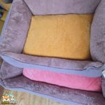 Panier pour chien Oddi Rectangle de Flamingo, disponible en plusieurs dimensions et coloris chez Anima-Loges.