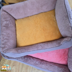 Panier pour chien Oddi Rectangle de Flamingo, disponible en plusieurs dimensions et coloris chez Anima-Loges.