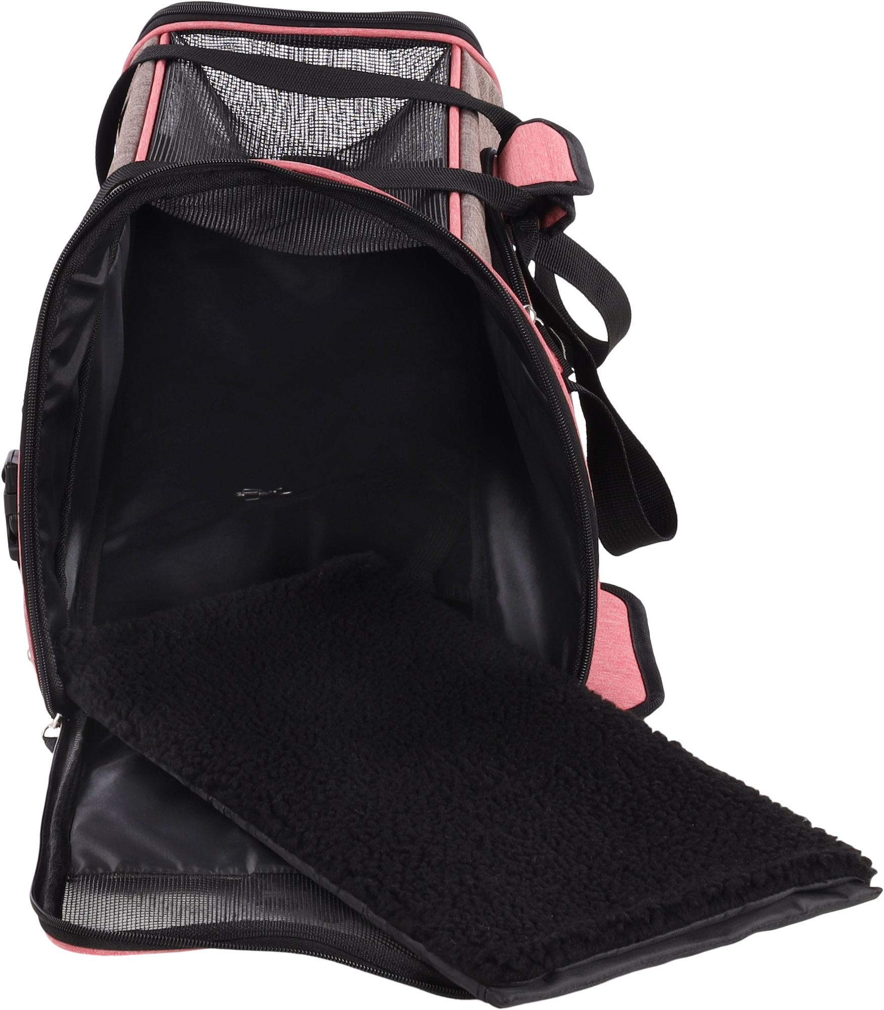 Flamingo Xandor sac de transport taupe pour chien et chat jusqu'à 7 kg