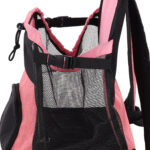 Flamingo Xanty Rose sac de transport ventral pour chiot jusqu'à 4 kg