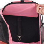 Flamingo Xanty Rose sac de transport ventral pour chiot jusqu'à 4 kg
