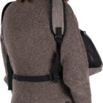 Flamingo Xanty Taupe sac de transport ventral pour chiot jusqu'à 4 kg