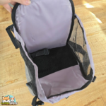 Flamingo Xanty Taupe sac de transport ventral pour chiot jusqu'à 4 kg
