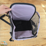 Flamingo Xanty Taupe sac de transport ventral pour chiot jusqu'à 4 kg