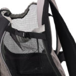 Flamingo Xanty Taupe sac de transport ventral pour chiot jusqu'à 4 kg