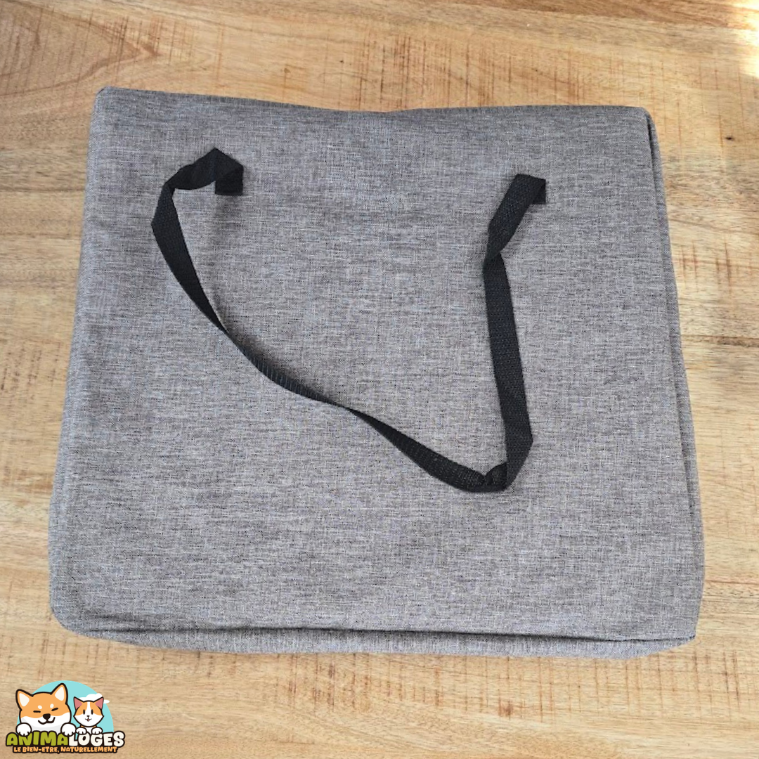 Flamingo Xenophon siège auto taupe pour chiot jusqu'à 10 kg