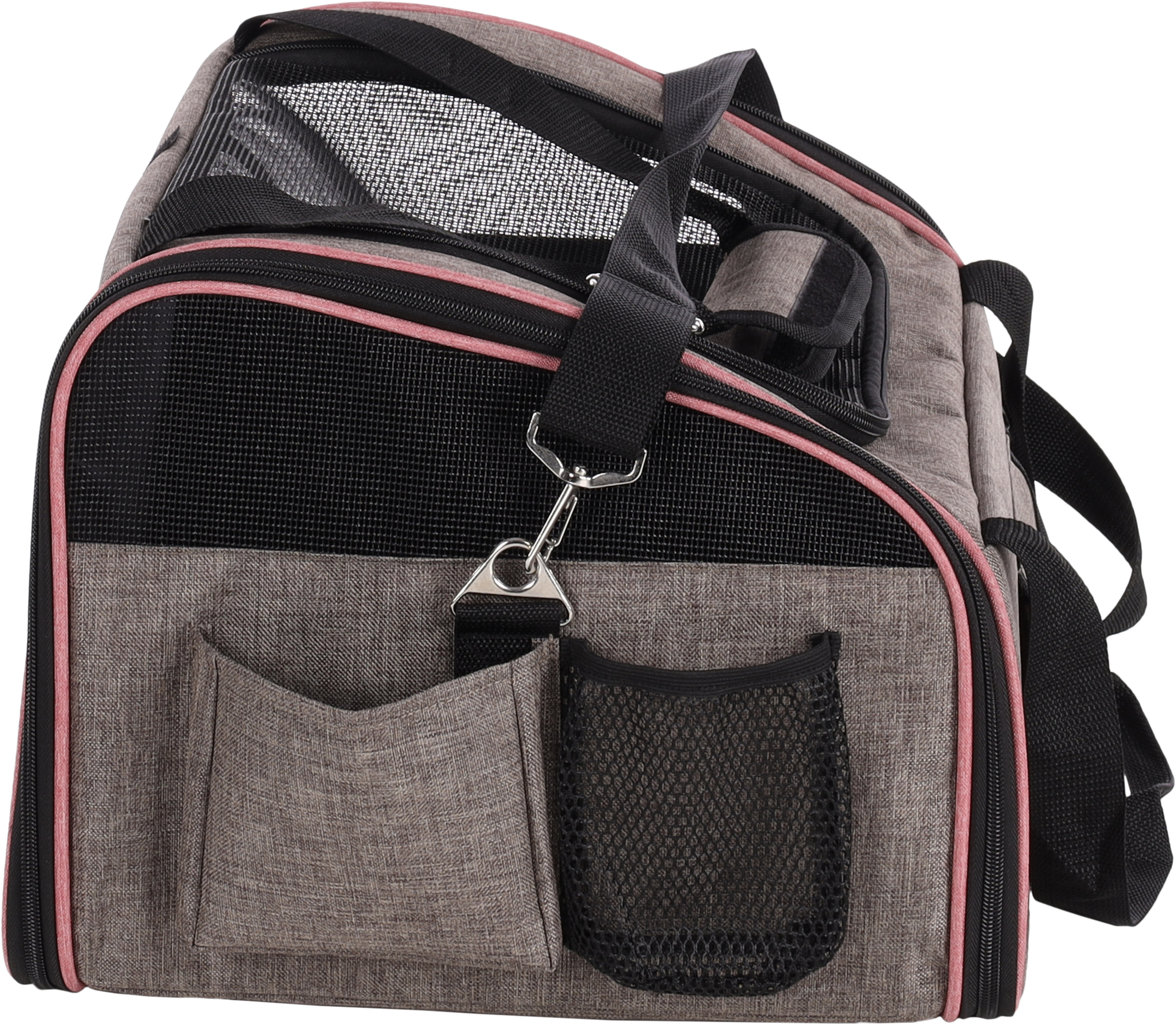 Flamingo Xenophon siège auto taupe pour chiot jusqu'à 10 kg