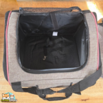 Flamingo Xenophon siège auto taupe pour chiot jusqu'à 10 kg