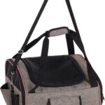 Flamingo Xenophon siège auto taupe pour chiot jusqu'à 10 kg