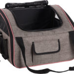 Flamingo Xenophon siège auto taupe pour chiot jusqu'à 10 kg